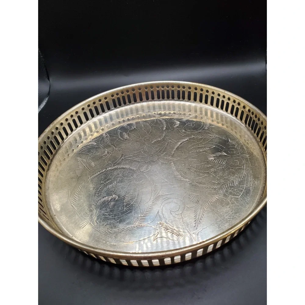Vintage AMC serving Tray And 6 Cordial Glasses
